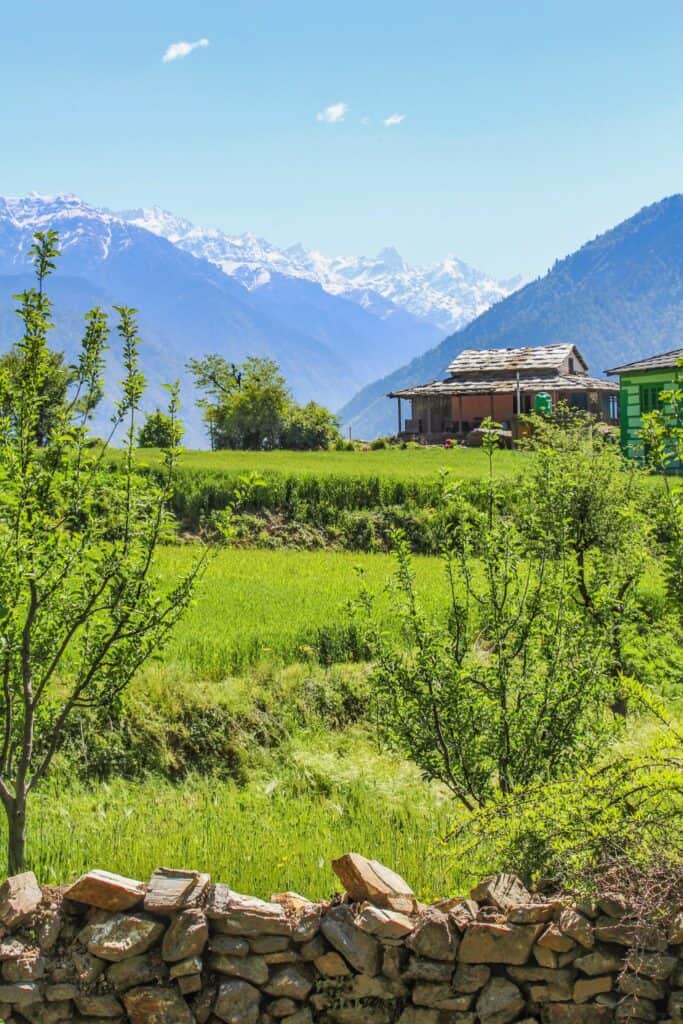A himalayan house in Sainj Valley