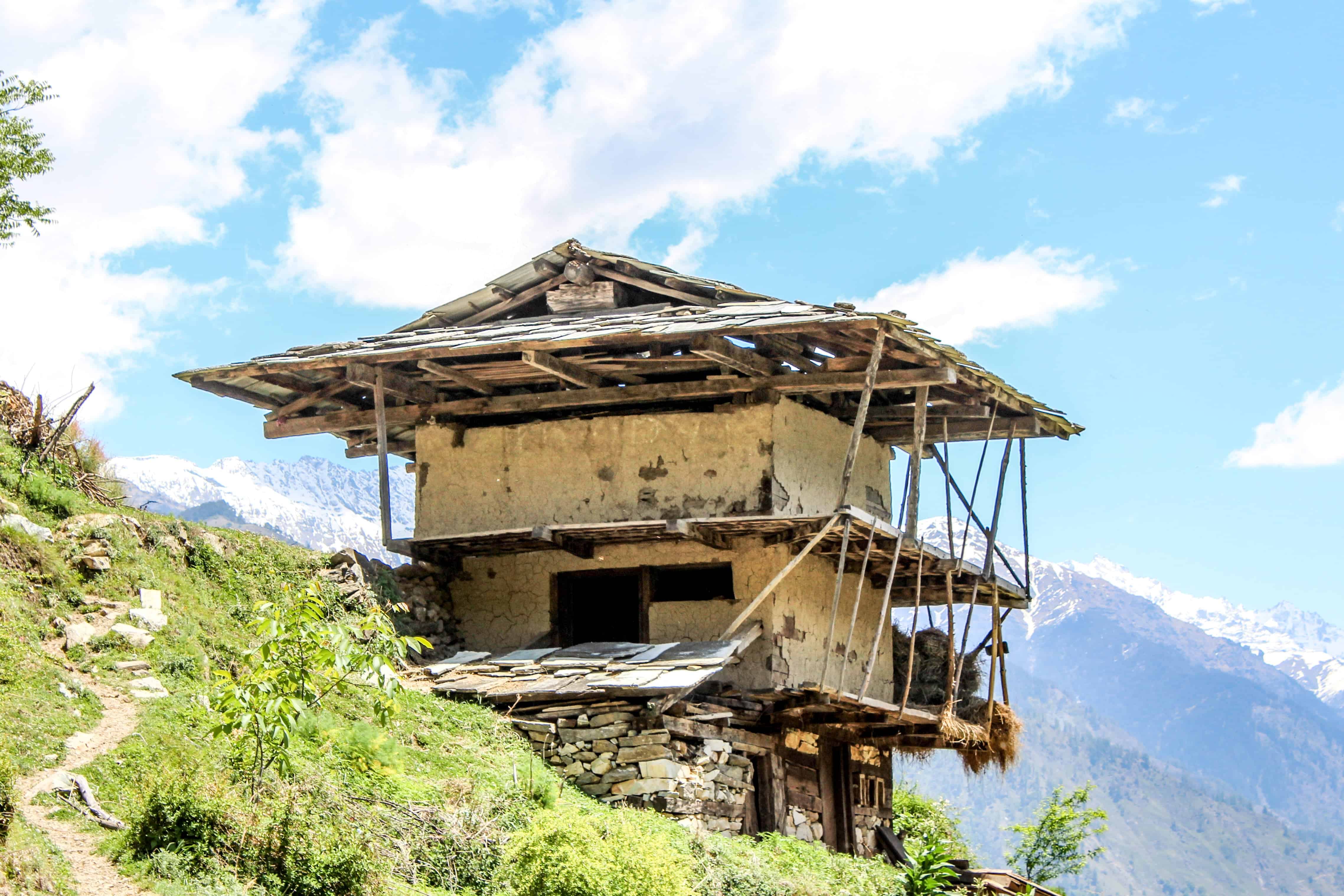 A unique himalayan village in Sainj valley